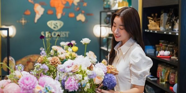 S Florist – Nơi check in yêu thích của nhiều hoa hậu và người đẹp thủ đô