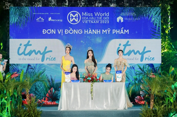 Mỹ phẩm thuần dưỡng ITMF đồng hành cùng Miss World Việt Nam 2023