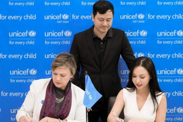 Hannah Olala cam kết quyên góp 25 tỷ đồng cho UNICEF