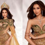 Đi thi quốc tế, Hoa hậu Quế Anh gây tranh cãi với nhan sắc khác lạ